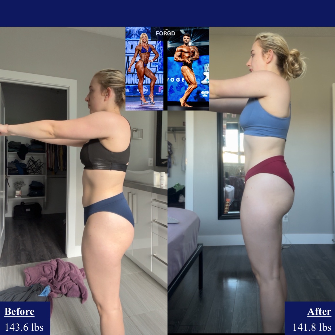 Kasley, Team Forgd, Lifestyle Transformation, Online Coaching