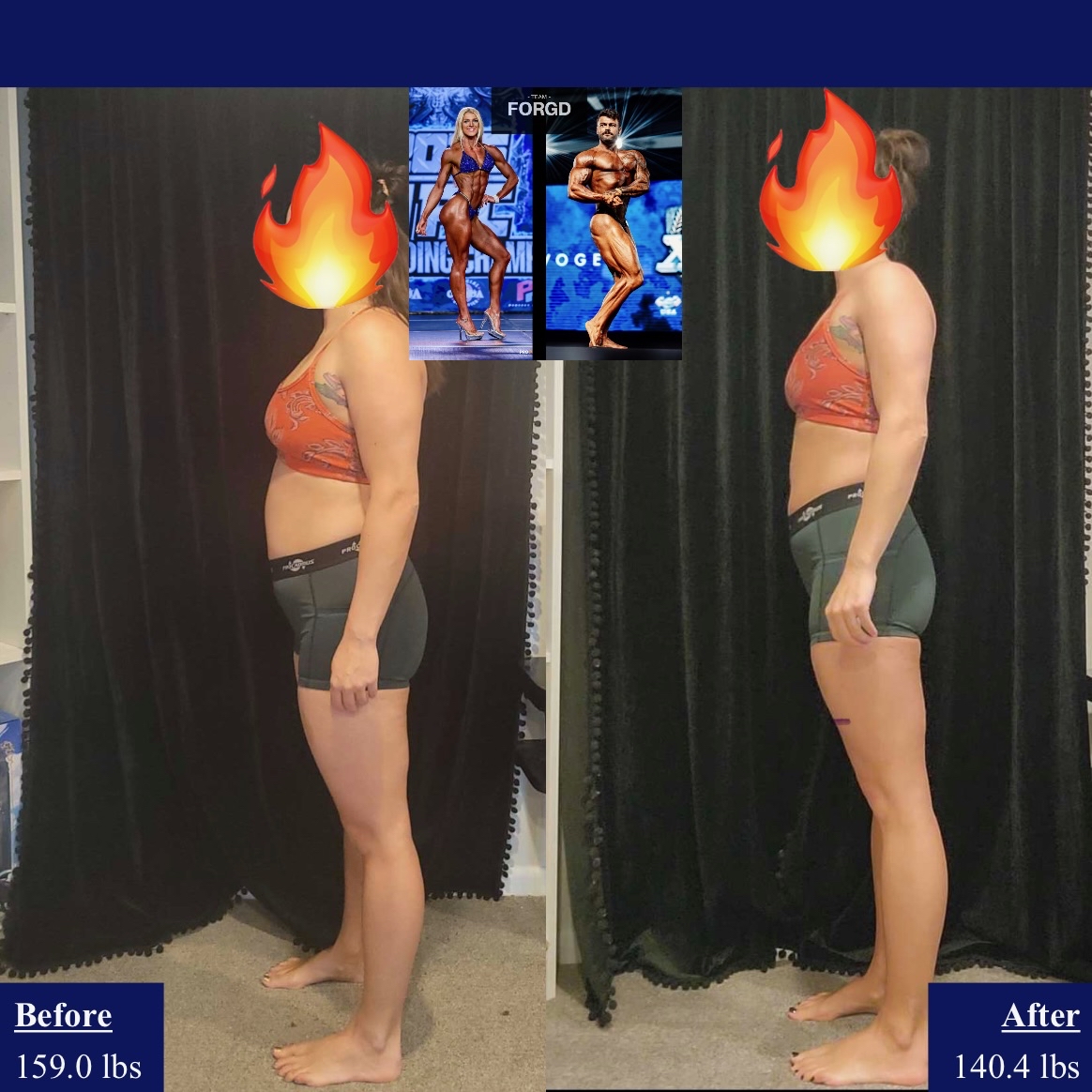 Hillary Dwyer, Team Forgd, Lifestyle Client, Transformation