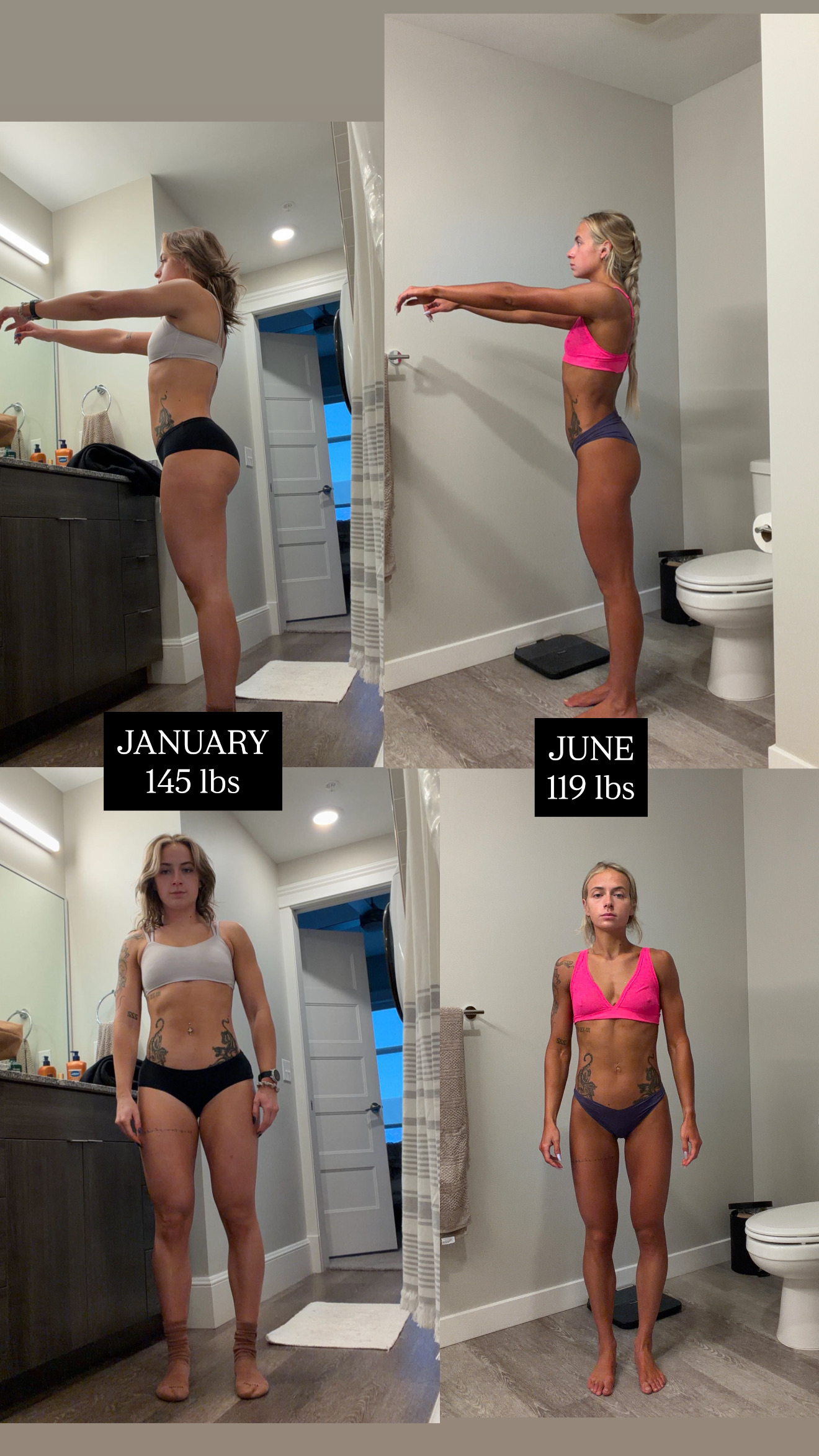 Team Forgd, Morgan Rutledge Transformation, Bikini Athlete.