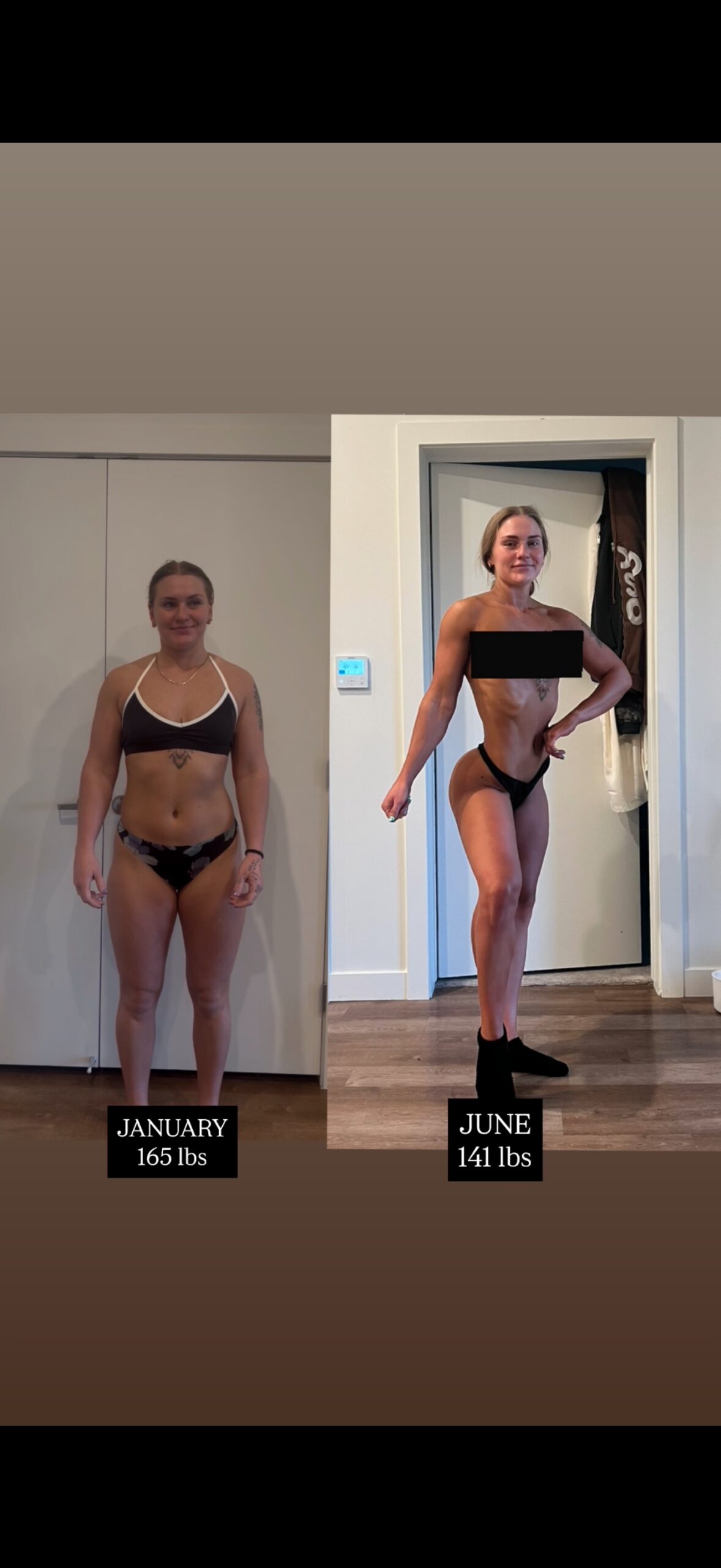 Team Forgd, Kayla Olsen, Transformation, Contest Prep Athlete for Wellness