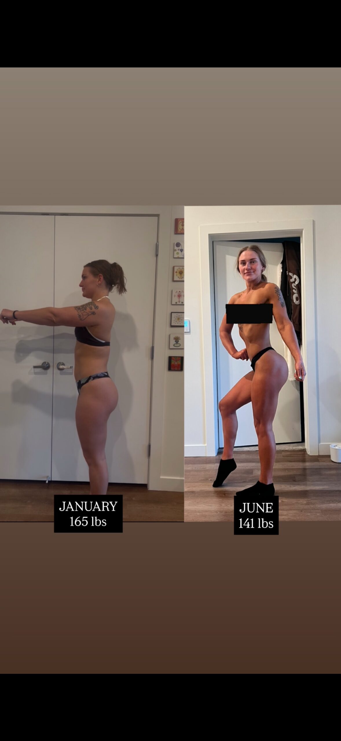 Team Forgd, Kayla Olsen, Transformation, Contest Prep Athlete for Wellness